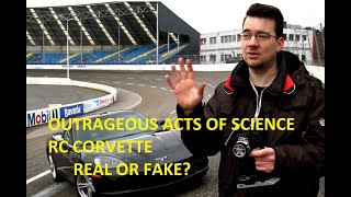 Remote controlled Corvette On Outragous acts of science