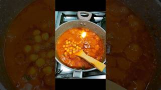 🌄🏫Quick chana masala recipe 😋🔥 #healthy #breakfast #parotta #shorts