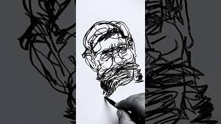 face drawing sketching format #sketch #drawing#shorts #ytshorts