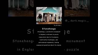 Stonehenge 🥀.@_.dark.magic._.#darkmagic #magic #witch #got #cursed #witchcraft #reels #spiritjunkie