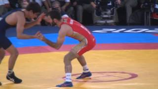 Dzhamal Otarsultanov (RUS) vs Vladimer Khinchegashvili (GEO) Finale 55kg