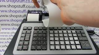 Casio SRS4000 / SR-S4000 Out The Box First Use Setting Up Cash Register Tutorial