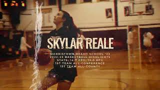 Skylar Reale 2022-23 Basketball Mixtape | Morristown Beard HS '23 | Gettysburg College '27