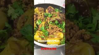 Bharwa Shimla Mirch mutton kheema