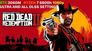 RTX 3060M - Red Dead Redemption 2 Benchmark | ULTRA settings only | HP omen 16