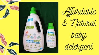 Chemical free baby detergent - (Mamaearth laundry detergent)