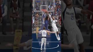 Ja Morant Two Hand Dunk On Gafford#nba2k25#shorts