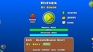 Hyphen by Colon | geometry dash