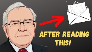 Why Warren Buffett invested $4 billions in a company after reading this letter?