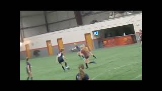 #caseybeauregard18 CTN Cougars-2022 Season - Goal playing center back getting forward slicing thru