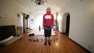 Week 3 Day 17 At home work out party!