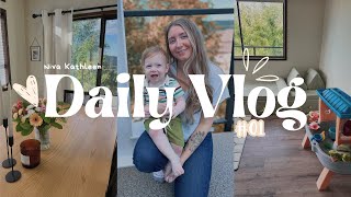 TODDLER LIFE + SOLO PARENTING + MEAL PREP & CLEANING - Vlog 1