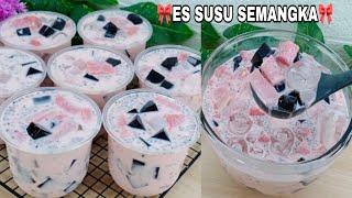 EMANG BOLEH SEENAK INI‼️ES SUSU SEMANGKA‼️SEGER,CREAMY BANGET