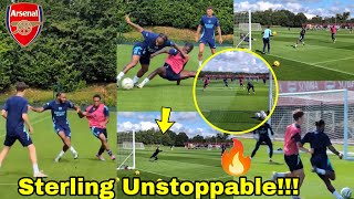 DAY 2 👍Raheem Sterling DAZZLING 🔥Shocking Goal, Unbelievable Skills & Drills