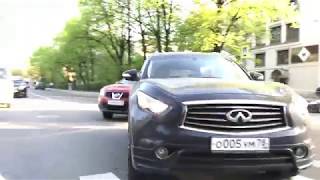 ДТП на Большом Сампсоньевском с участием Infiniti