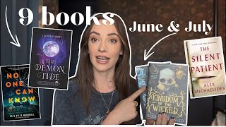 June & July Reading Wrap Up 📚