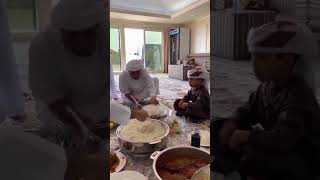 dubai crown prince Eating food #shorts