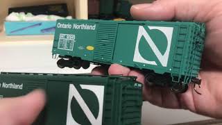 Ontario Northland in HO Part 47: Intermountain 40’ Boxcars