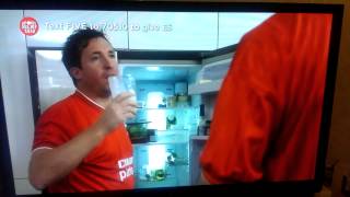 Robbie Fowler and Steve McManaman Sport relief