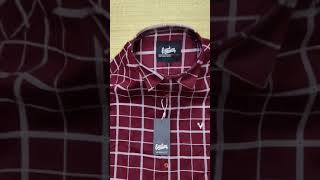 Checked shirts Manufacturing