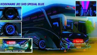 SHARE!!! KODENAME JB2 SHD SPESIAL BLUE FULL STROBO VELG KECHE WINGLET SIRIP || V.3.7.1