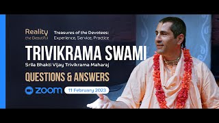 Srila B. V. Trivikram Maharaj. Treasures of the Devotees series. ZOOM talk 11 Feb 2023, full record