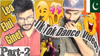 Pakistani Boys Reacts | Lea Elui Ginet | Tik Tok Dance Videos | Part-2