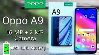 Oppo A9 all camera details, review, price, launch date