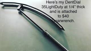 Here’s an easy setup for you DentDial owners. Attach a gearwrench to your tools and it’s awesome!