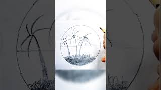 how to draw scenery #artist #art #drawing #trending #viralshort #viralvideo #artwork #viral