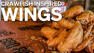 Crawfish Inspired Deep-Fried Wings