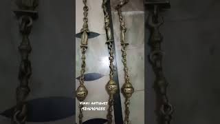 antique jhoola chains. 6 feet 6 inch length.