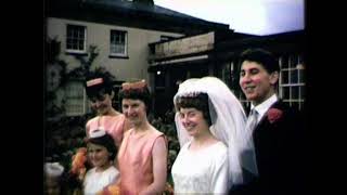 Pat Lane & Jeff Tolson's Wedding, 1965, filmed by Fred Pedley