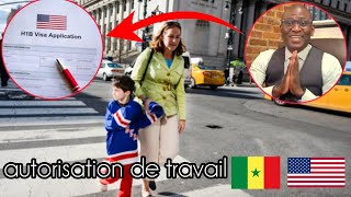 USA 🇱🇷 immigration autorisation de travail en wolof avec maître cire Camara #newyork