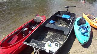 12 foot flat bottom on the river