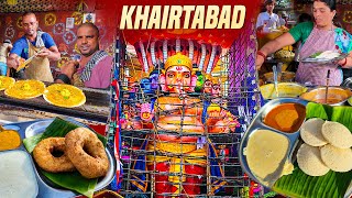 Khairtabad Ganesh 2024 1st Darshanam | Most Famous Vada in Khairatabad | @StreetFoodCatalog