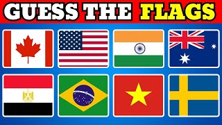 Guess the Correct Flag Challenge 🚩🧠 | Flag Quiz✨