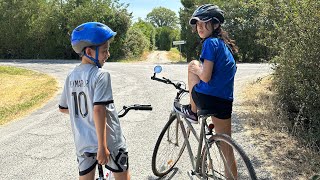 Biking in Provence France with Kids