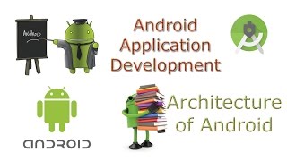 Learn Android Tutorial Application Development 3 Architecture of Android