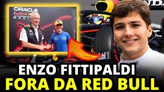 ENZO FITTIPALDI ESTÁ FORA DOS PLANOS DE MARKO NA RED BULL - ÚLTIMAS NOTÍCIAS DA F1 HOJE - RESSACA F1