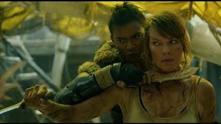 MONSTER HUNTER - Tony Jaa Vs Milla Jovovich (FIGHT SCENE)