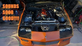 I THREW A BIG CAM IN MY LS1 THIRDGEN CAMARO!!!!!!