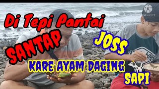 Tepi Pantai Maem Kare Daging Sapi dan Ayam tambah Nikmat 👍👍