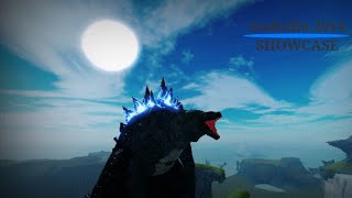 (Roblox Kaiju Universe) Godzilla 2014 Remodel Showcase