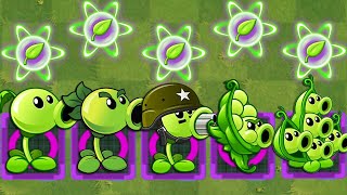 PVZ 2 - All PEA & New Plant Level 1 vs Gargantuar Zombie - Which Plant 's Strongest?