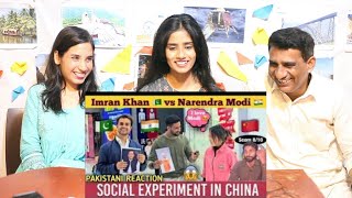 India 🇮🇳 vs Pakistan 🇵🇰PM | Imran khan vs Modi |social experiment in china | who is famous |Reaction