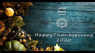 Pierce Thanksgiving Lyceum 2020