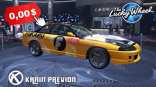 🚗 GAGNER LA VOITURE DU CASINO À TOUS LES COUPS SUR GTA ONLINE | KARIN PREVION