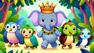 Children's Song: Cute Little Elephant #kidsvideo #kidsongs #kids