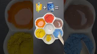 Guess the mixed colors #insideout2  #oddlysatisfying  #satisfying  #colormixing